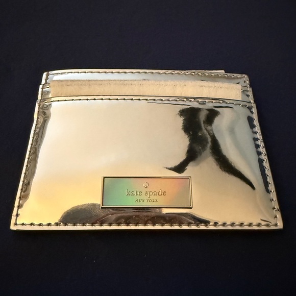 Chic Silver Card Holder by Kate Spade - Picture 4 of 5